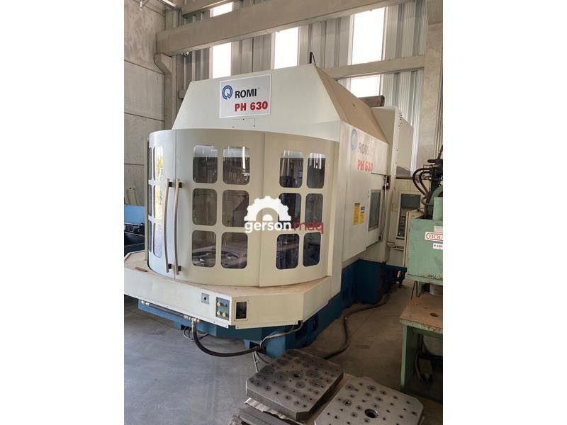 CENTRO DE USINAGEM HORIZONTAL ROMI PH630 DUPLO PALLET - REVISADA COM GARANTIA